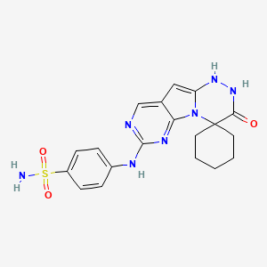 molecular formula C19H21N7O3S B12375471 2QD8YT8Rwz CAS No. 2745060-92-6