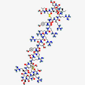 molecular formula C139H227N55O41S4 B12375486 GeXIVA[1,2] 