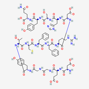 molecular formula C80H105N21O27S B12375489 MOG (92 C106), mouse, rat 