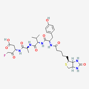 molecular formula C32H45FN6O9S B12375494 Biotin-YVAD-FMK 