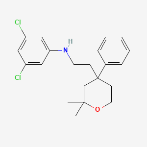 molecular formula C21H25Cl2NO B12375509 Icmt-IN-34 