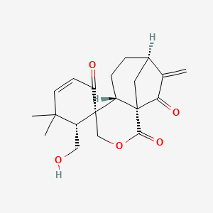 molecular formula C20H24O5 B12375542 Laxiflorin B 