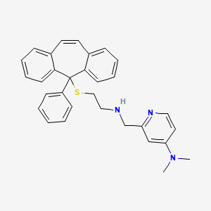 molecular formula C31H31N3S B12375545 Sirt2-IN-13 