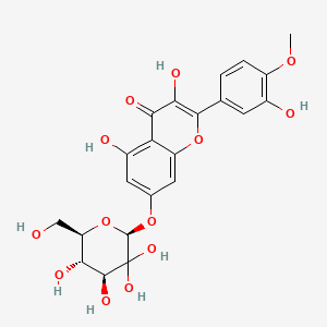 molecular formula C22H22O13 B12375641 Cbr1-IN-7 