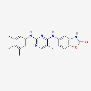 molecular formula C21H21N5O2 B12375675 Jak-stat-IN-1 