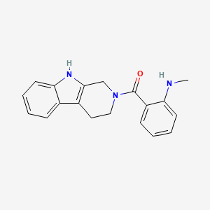 molecular formula C19H19N3O B12375683 Goshuyuamide I 