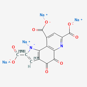 Pyrroloquinoline quinone-13C3 (sodium)