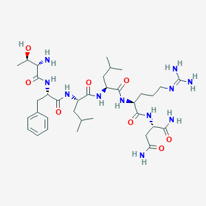 molecular formula C35H59N11O8 B12375695 Tfllrn-NH2 