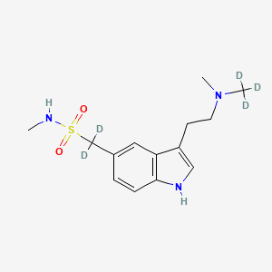 molecular formula C14H21N3O2S B12375728 Sumatriptan-D5 