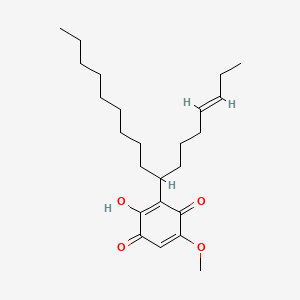 molecular formula C24H38O4 B1237573 Hydroxydietrichequinone CAS No. 99664-29-6