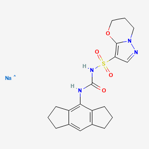 molecular formula C19H22N4NaO4S B12375741 NLRP3-IN-19 (sodium) 