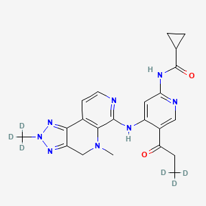 molecular formula C22H24N8O2 B12375745 Tyk2-IN-19-d6 