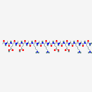 molecular formula C70H121N21O25 B12375766 Eak16-II 