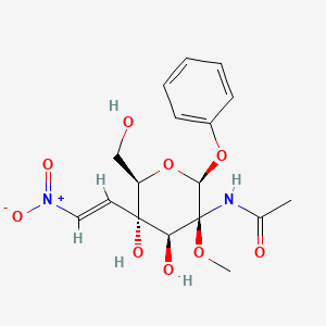 molecular formula C17H22N2O9 B1237578 Mnp-glcnac CAS No. 70622-74-1