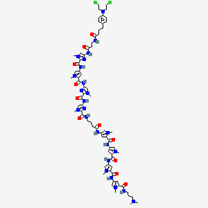 molecular formula C71H88Cl2N24O11 B12375817 Runx-IN-1 