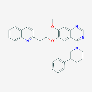 molecular formula C31H30N4O2 B12375830 Pde10A-IN-3 