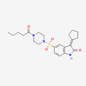 molecular formula C22H29N3O4S B12375865 Btk-IN-34 