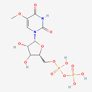 molecular formula C10H16N2O13P2 B12375878 P-P-mo5Ura-Araf 