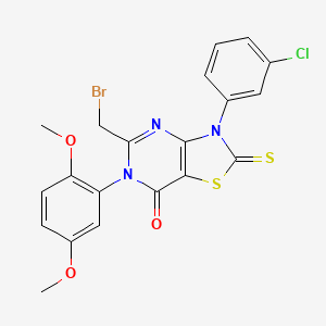 molecular formula C20H15BrClN3O3S2 B12375897 Malt1-IN-13 