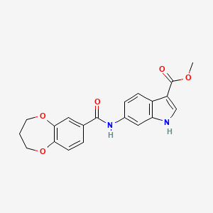 molecular formula C20H18N2O5 B12375949 FabH-IN-2 