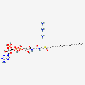 molecular formula C41H83N10O17P3S B12375954 Arachidoyl-CoA (triammonium) 