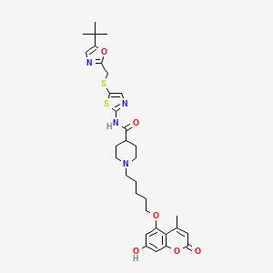 molecular formula C32H40N4O6S2 B12375964 Cdk9-IN-28 