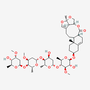 molecular formula C48H74O18 B12375994 Stauntoside M 