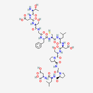 molecular formula C60H90N14O24S B12376017 Cdc25A (80-93) (human) 