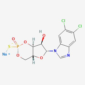 molecular formula C12H10Cl2N2NaO5PS B12376042 Sp-5,6-Dcl-cbimps 