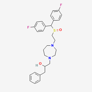 molecular formula C29H34F2N2O2S B12376092 Dat-IN-1 