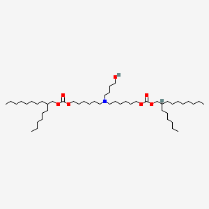 6-[6-(2-hexyldecoxycarbonyloxy)hexyl-(4-hydroxybutyl)amino]hexyl 2-hexyldecyl carbonate