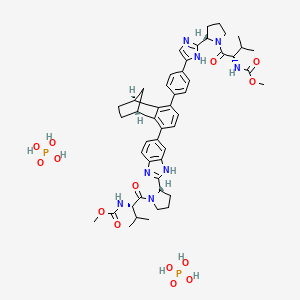 Emitasvir (diphosphate)