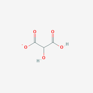 molecular formula C3H3O5- B1237626 羟基丙二酸盐(1-) 