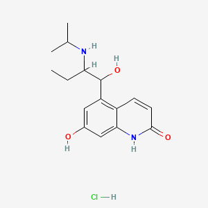 5-(1-Hydroxy-2-(isopropylamino)butyl)-7-hydroxycarbostyril