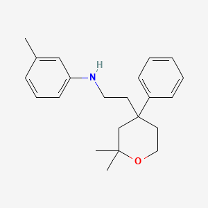 molecular formula C22H29NO B12376333 Icmt-IN-39 