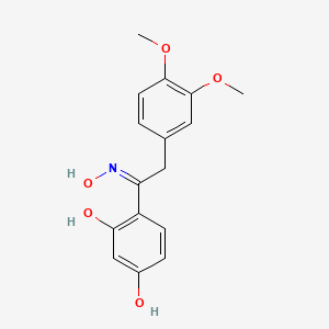 molecular formula C16H17NO5 B12376354 Anticancer agent 171 