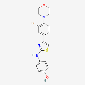 molecular formula C19H18BrN3O2S B12376374 5-Lox-IN-5 