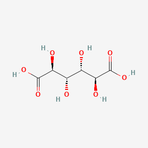 molecular formula C6H10O8 B1237638 D-甘露糖酸 