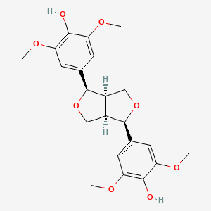 molecular formula C22H26O8 B12376391 (+)-Diasyringaresinol 