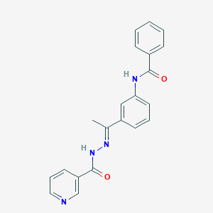 molecular formula C21H18N4O2 B12376404 Vegfr-2-IN-40 