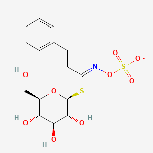 molecular formula C15H20NO9S2- B1237642 2-Phenylethylglucosinolate 