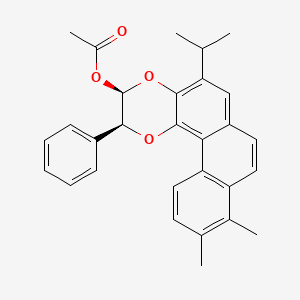 molecular formula C29H28O4 B12376561 PD-1/PD-L1-IN-38 