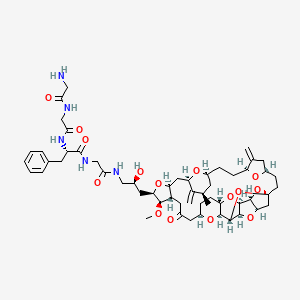 molecular formula C55H77N5O15 B12376577 GGFG-Eribulin 