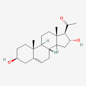 molecular formula C21H32O3 B1237661 16alpha-Hydroxypregnenolone CAS No. 520-88-7