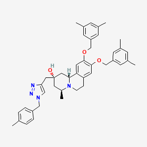 molecular formula C43H50N4O3 B12376613 Gdi2-IN-1 