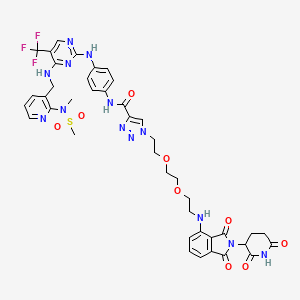 molecular formula C41H42F3N13O9S B12376655 FC-11 