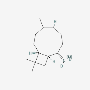 (1R,4Z,9S)-8-(dideuterio(113C)methylidene)-4,11,11-trimethylbicyclo[7.2.0]undec-4-ene