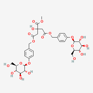 molecular formula C33H42O19 B12376673 Parishin K 