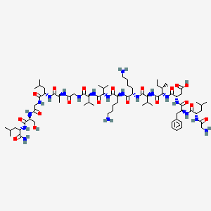 molecular formula C76H131N19O19 B12376684 Aurein 2.2 