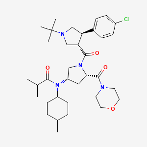 molecular formula C35H53ClN4O4 B12376734 Bivamelagon CAS No. 2641595-54-0